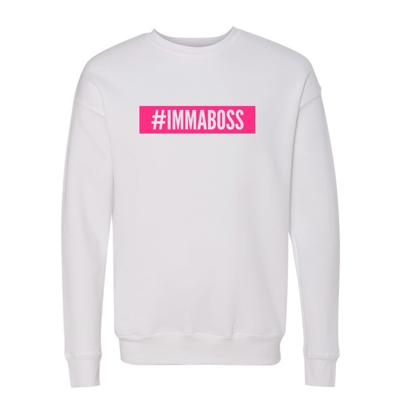 #Immaboss Women's Sweatshirt - Picture 3 of 3